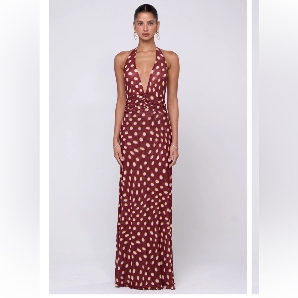 Resa Chelsea maxi dress in spice - Picture 1 of 10